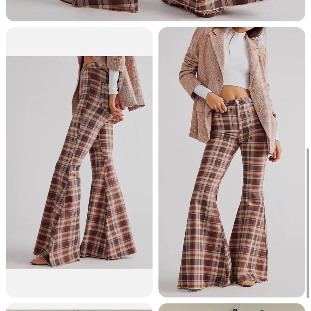 Free People Just Float On Flare Dark Chocolate size 26 NWT